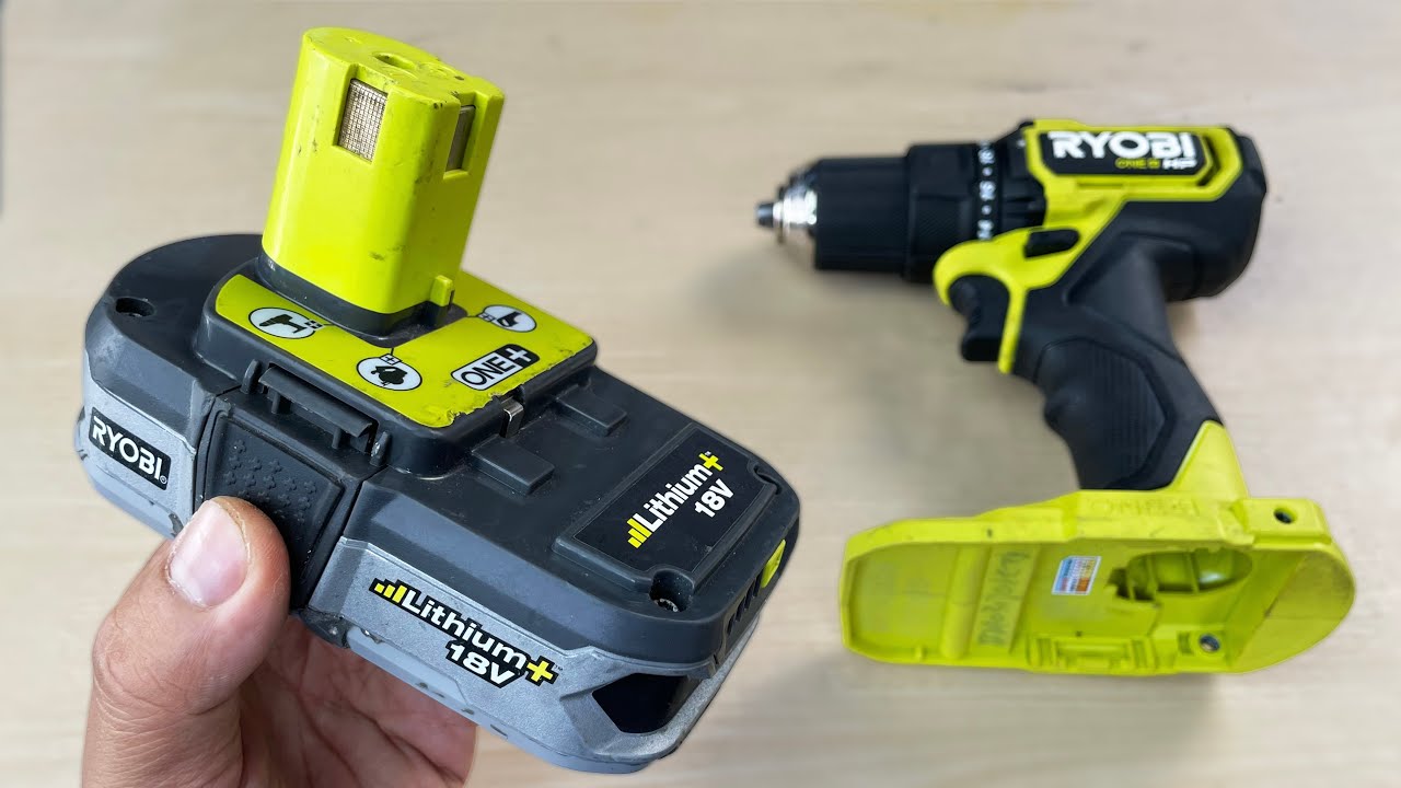 Easy DIY 18V Battery and Repair Ryobi 18V Batteries Not Charging
