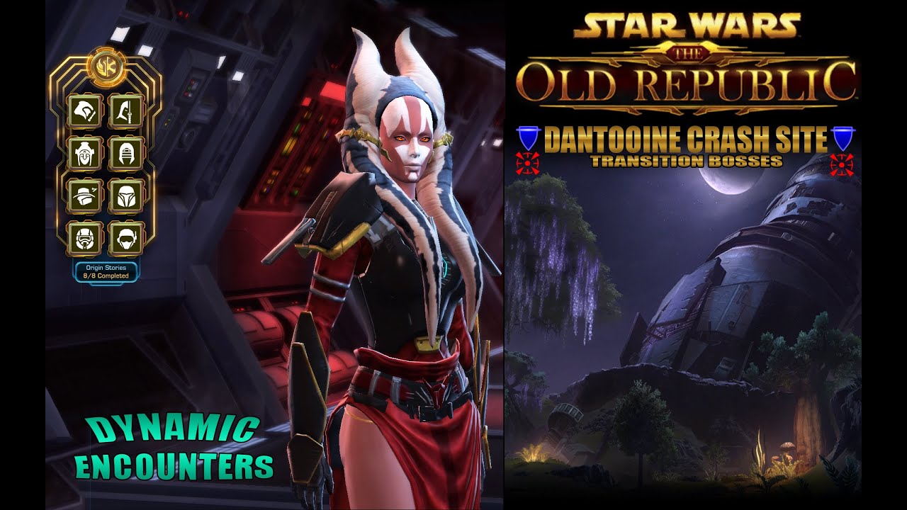 Dynamic Encounters: Dantooine Crash Site Transition Bosses | SWTOR DWT POV