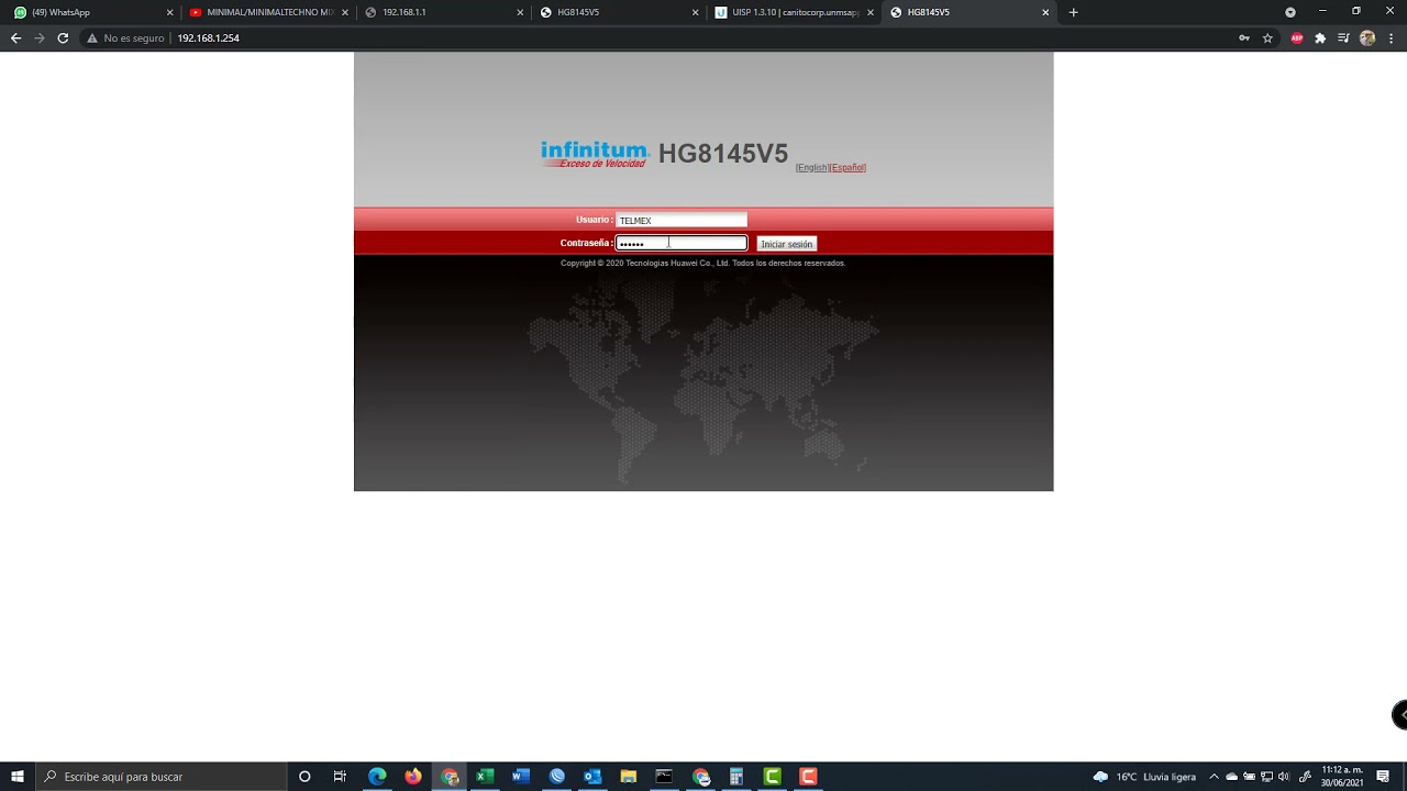HG8145V5 Bridge Desabilitar DHCP para usar como Switch Ap