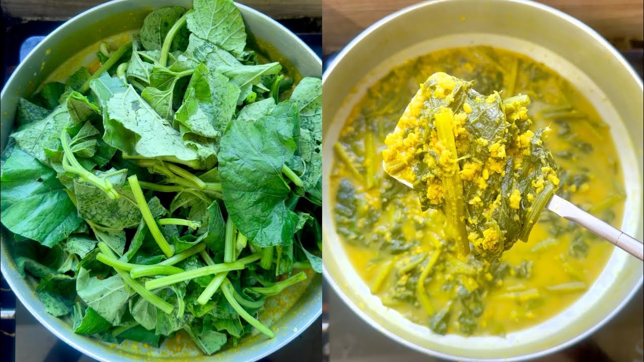 Fresh Lau Shak diye Mug Dal | Healthy Desi Dal Recipe 
