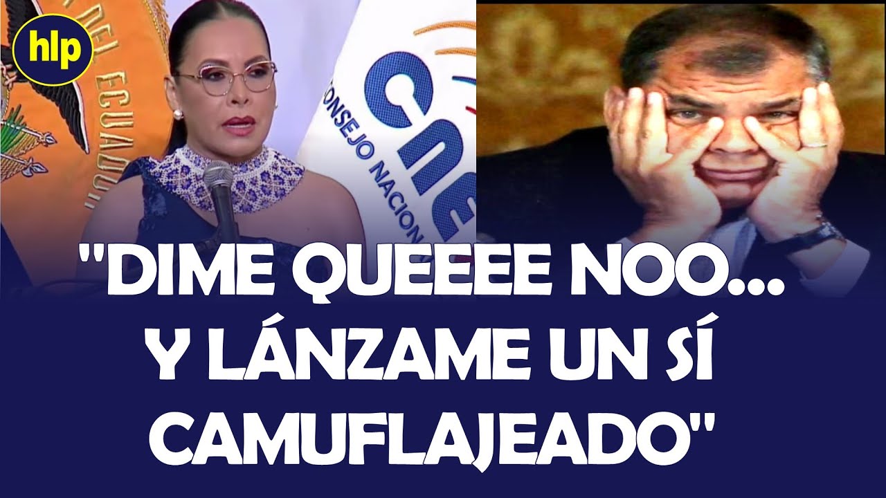 LA IGNORANCIA ES ATREVIDA LE RESPONDE RAFAEL CORREA A DIANA ATAMAINT