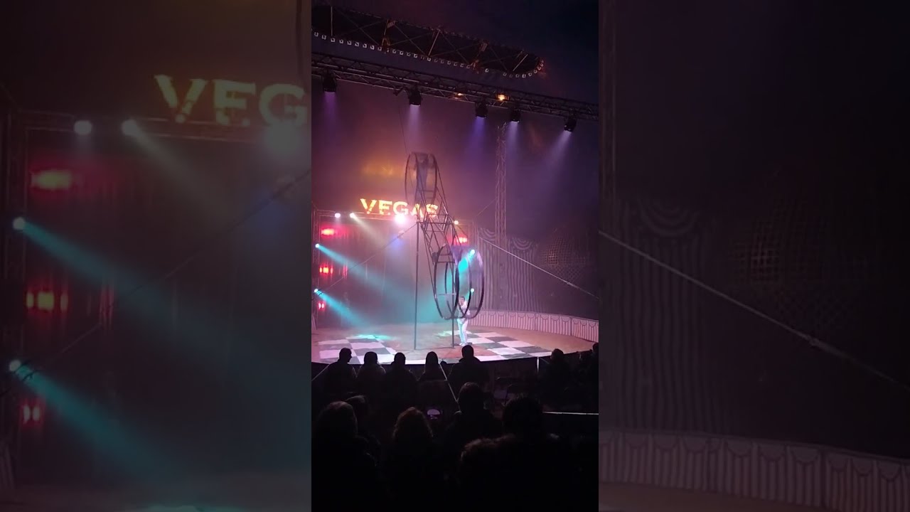 La roue de la mort du grand cirque américain vegas 2026