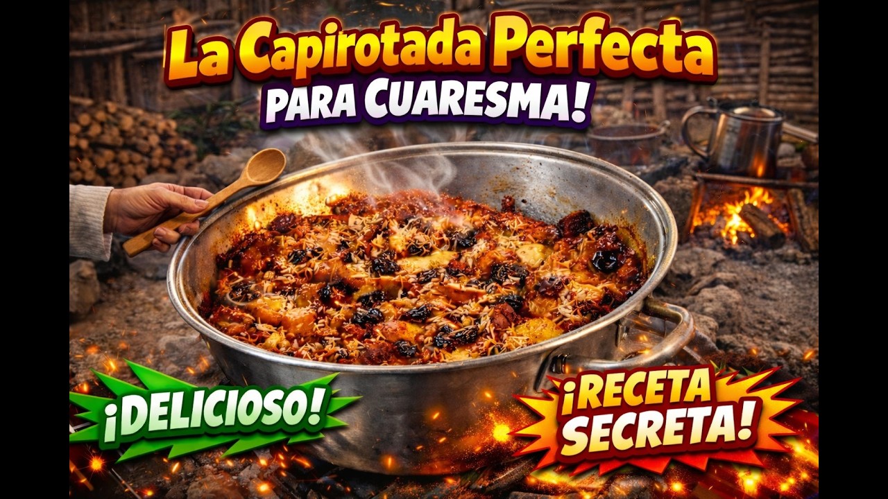 Capirotada el postre de cuaresma
