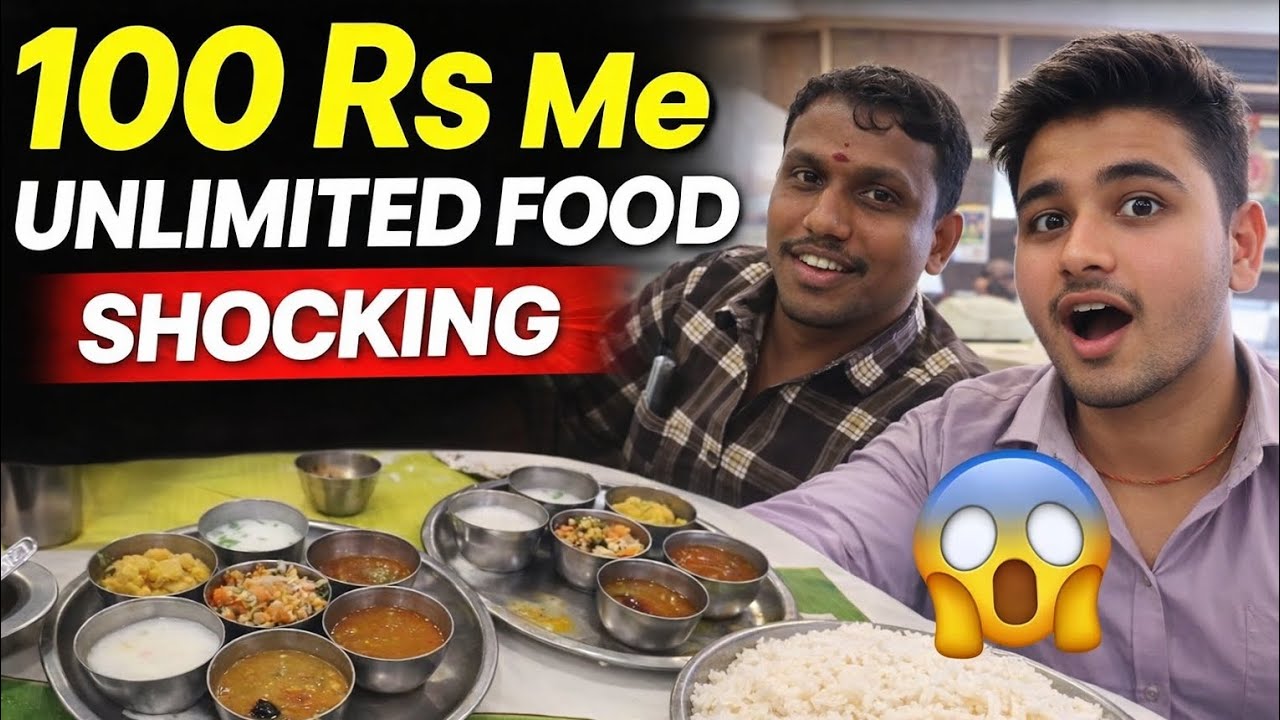 Unlimited food in 100rs