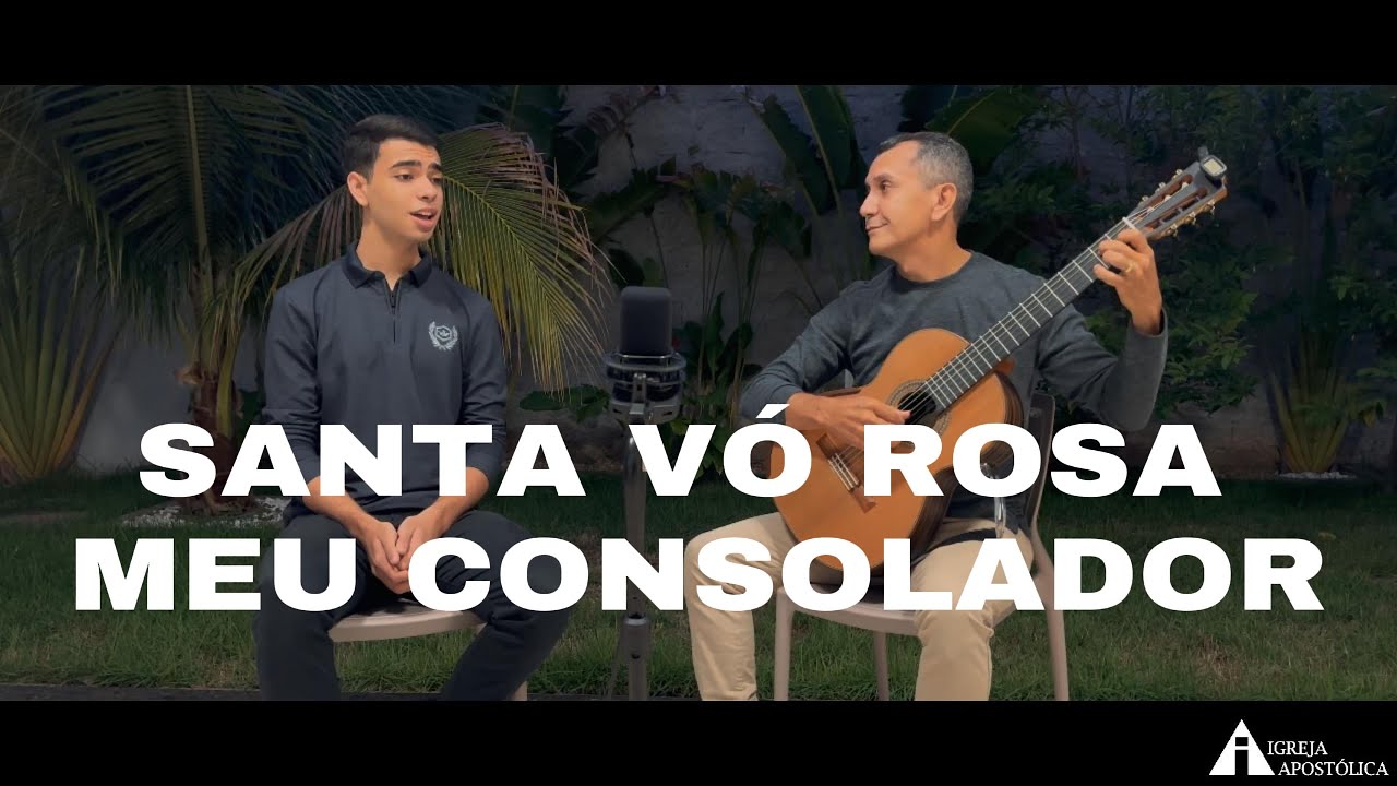 Santa Vó Rosa Meu Consolador - Solo