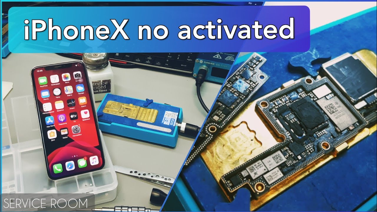 iPhone X no Activated. Сбой активации iPhone X