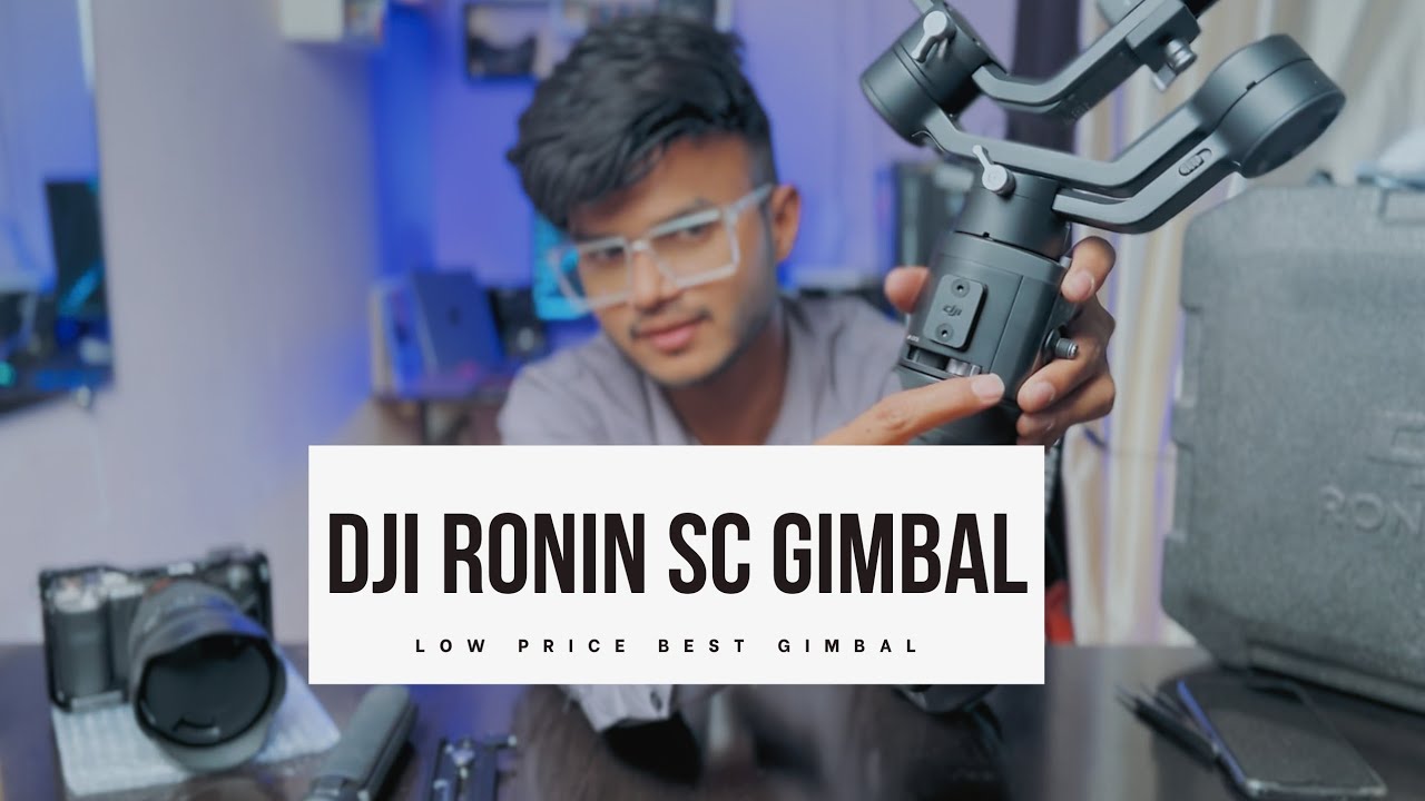DJI Ronin-SC Gimbal (2023) | Unboxing | Best for Dslr  & Mirrorless |  At 19,999 only low price.