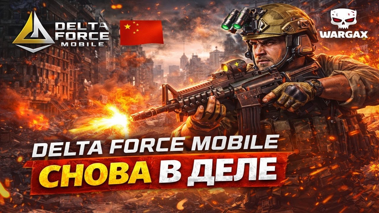 Delta Force Mobile — Возвращение после паузы | Китайская версия | WARGAX