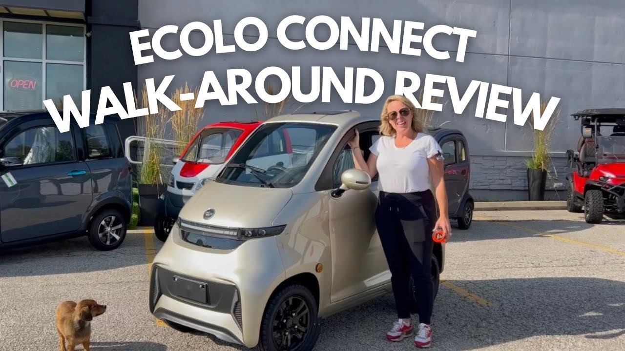 Ecolo Connect Enclosed Mobility Scooter | Walk - Around Review 💭