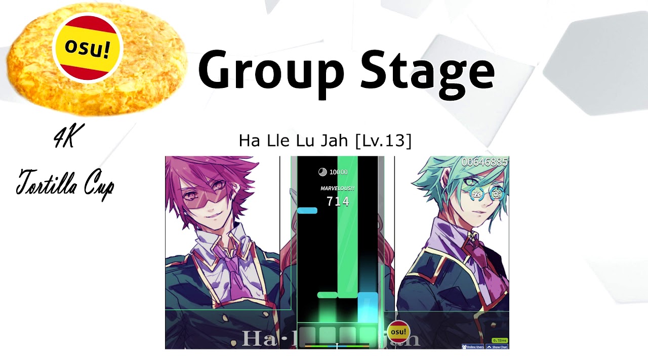 Osu Espa&ntilde;a 4K Tortilla Cup: Group Stage Mappool
