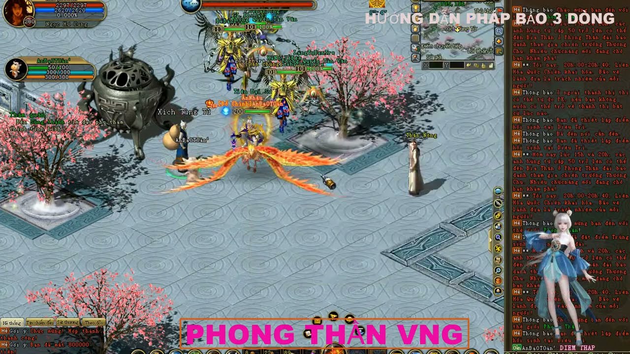 Game phong than 3 hướng dẫn anh em l&agrave;m ph&aacute;p bảo
