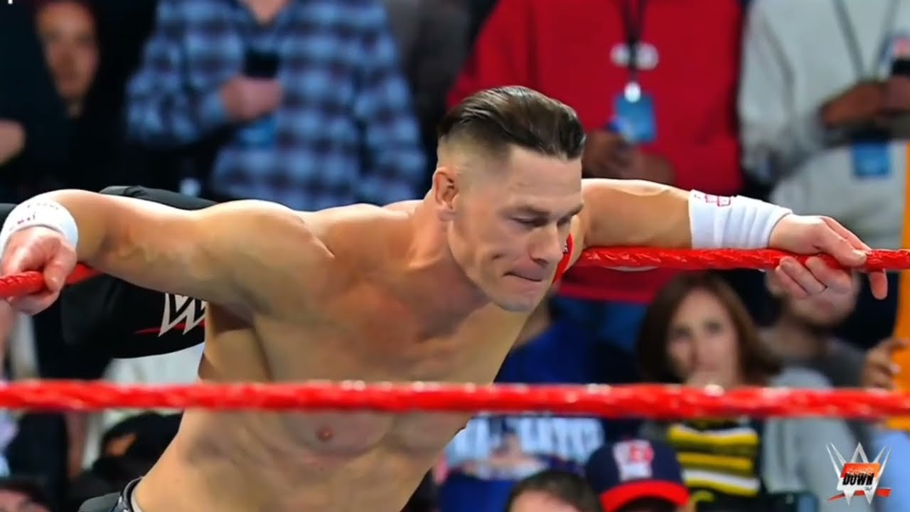 JOHN CENA FINAL WWE MATCH | The Punishment, The Pain and his Last Moments