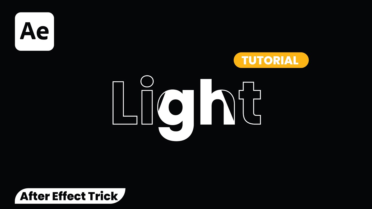 Learn Motion graphic trick in After Effects | for Beginners