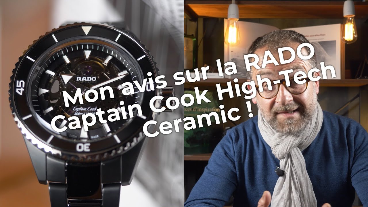 La Revue de Pierre :  RADO Captain Cook High-Tech Ceramic