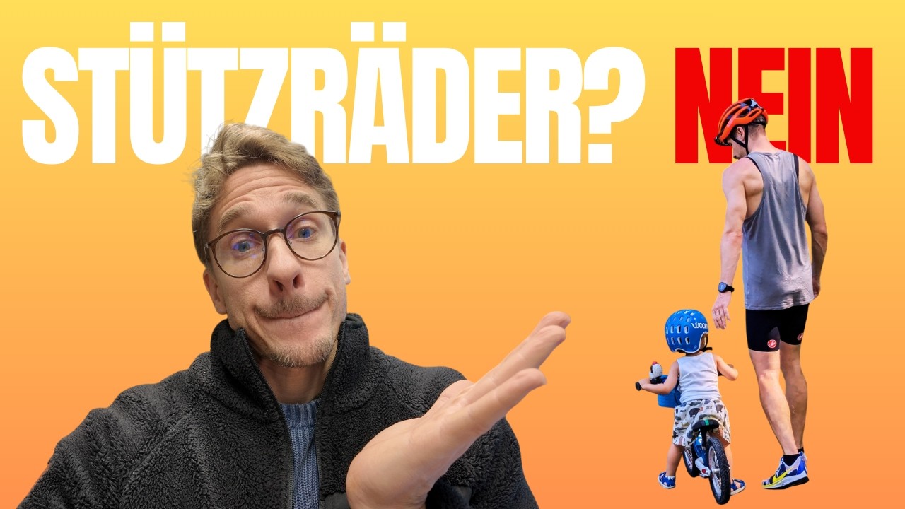 Warum ein Laufrad besser ist als Stützräder?