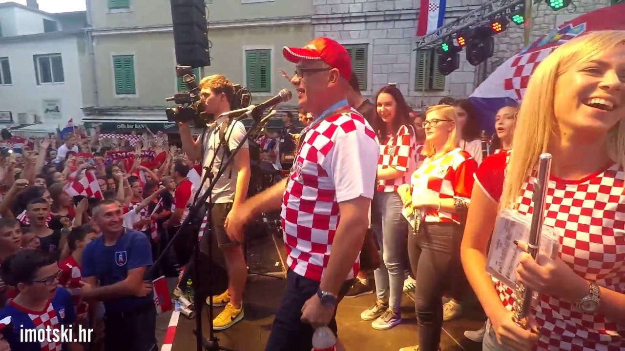 Doček vatrenih reprezentativaca - Imotski 17/07/18