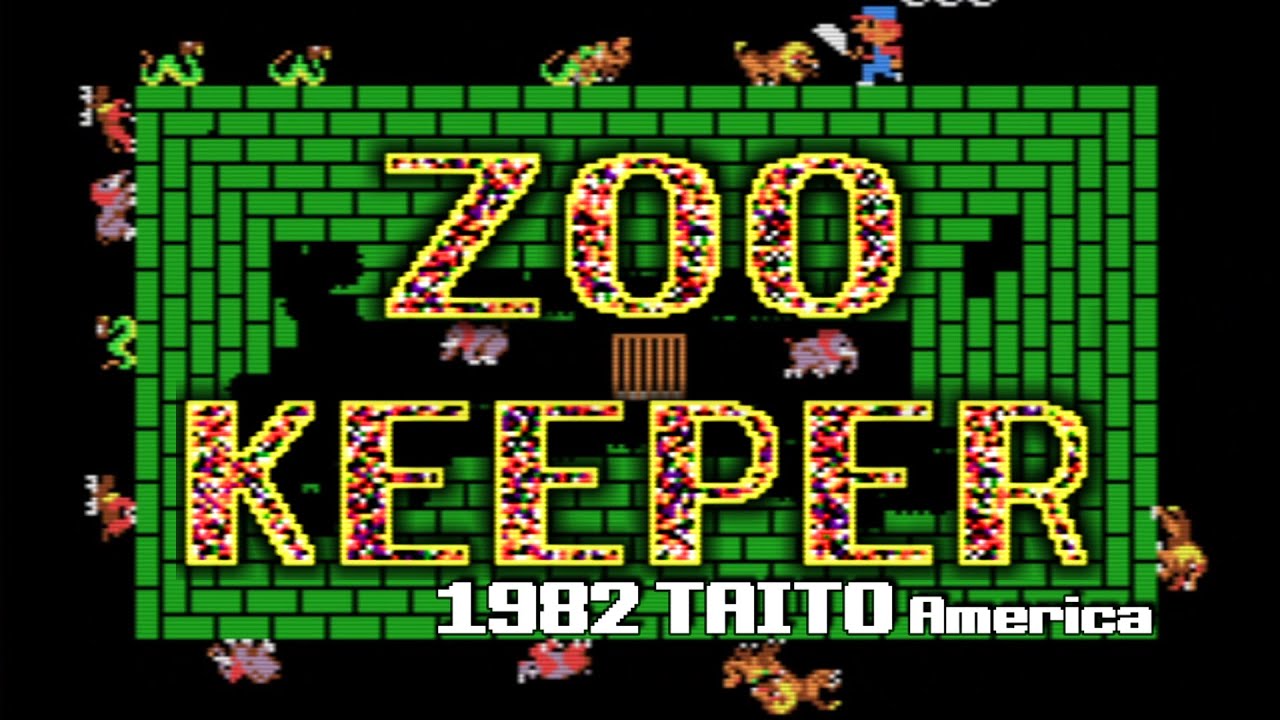 Zoo Keeper (1000000pts+) TAITO America 1982  アーケード