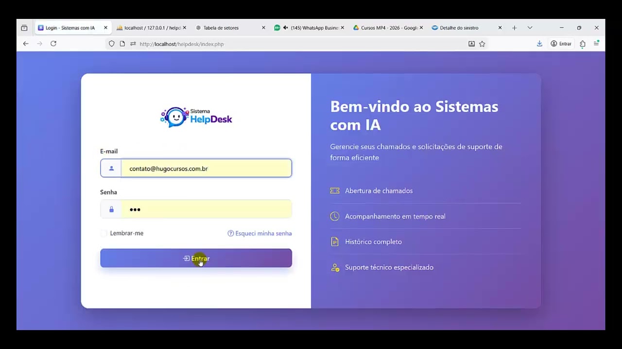 Desenvolvendo Sistemas com IA - Aula 19 - listando por setor e usuário - Módulo 07
