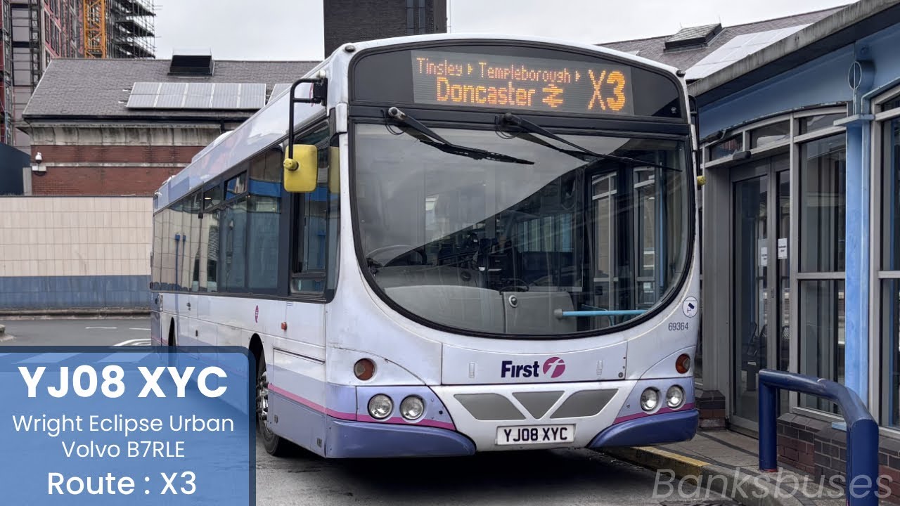 First South Yorkshire Wright Eclipse Urban (YJ08 XYC)