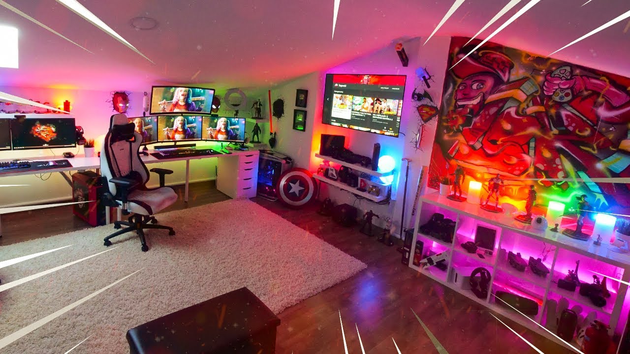 O MEU SETUP / ESTÚDIO DE SONHO 2018 ❤️