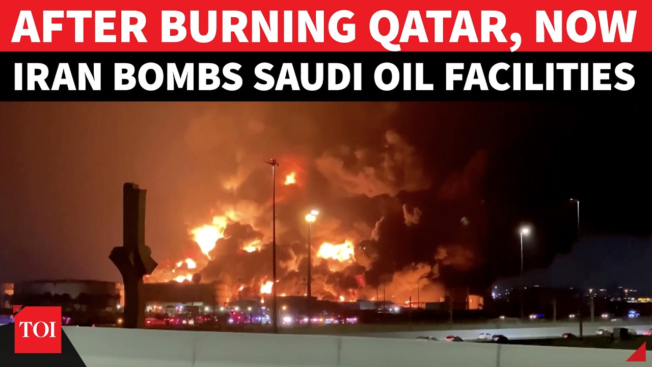 Furious Iran Bombards Saudi Oil Refineries In Retaliation For Israel-US Gas Facility Attack