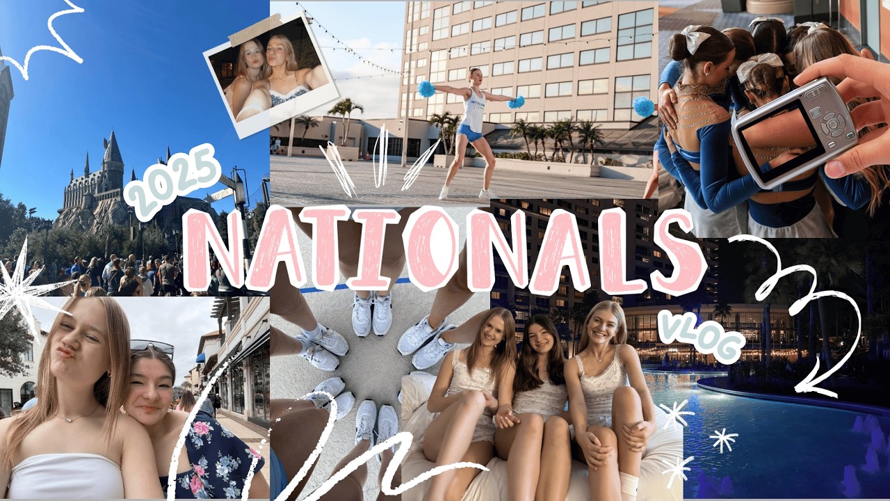 2025 NATIONALS VLOG ☀️💞