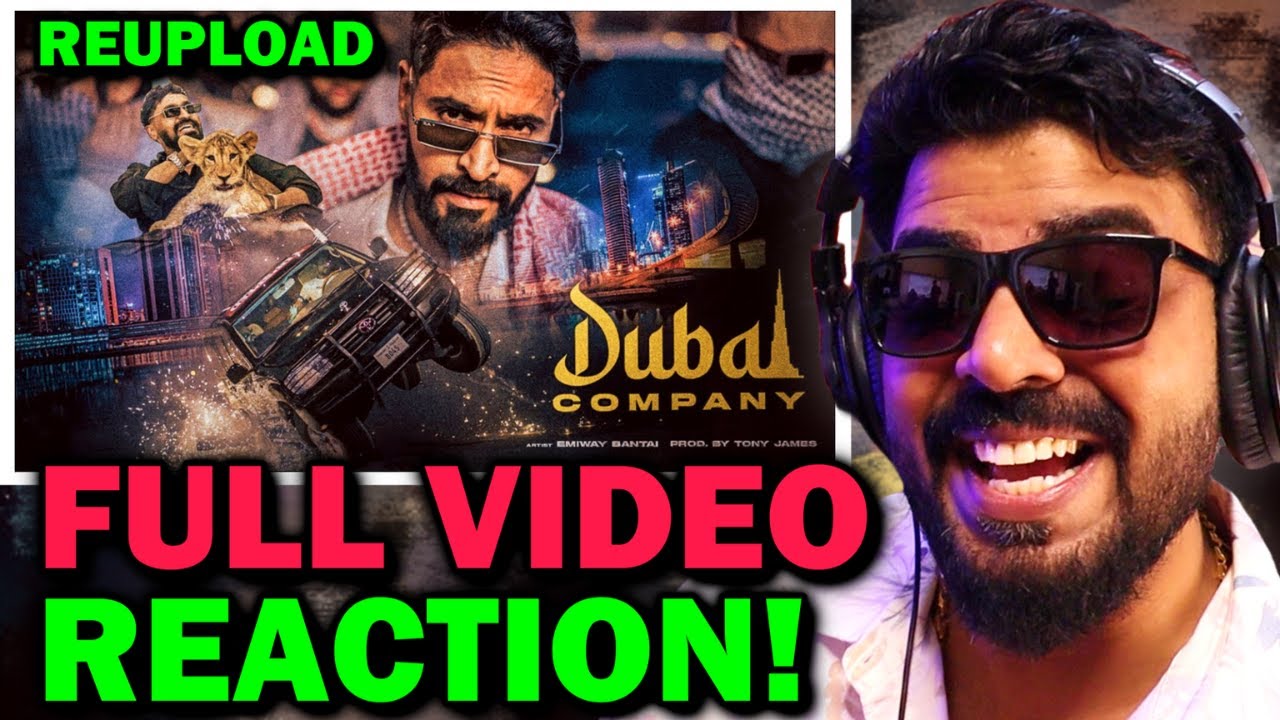 EMIWAY - DUBAI COMPANY (OFFICIAL MUSIC VIDEO) REACTION | AFAIK
