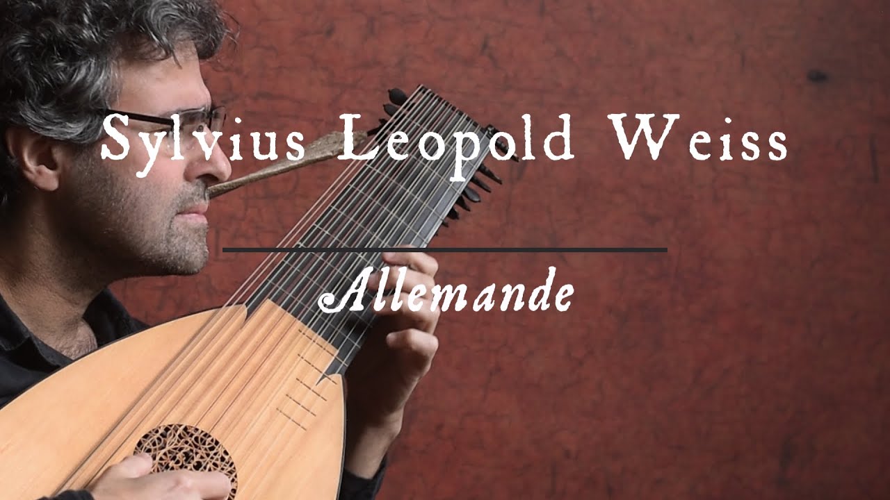 Sylvius Leopold Weiss: Allemande in F major on baroque lute