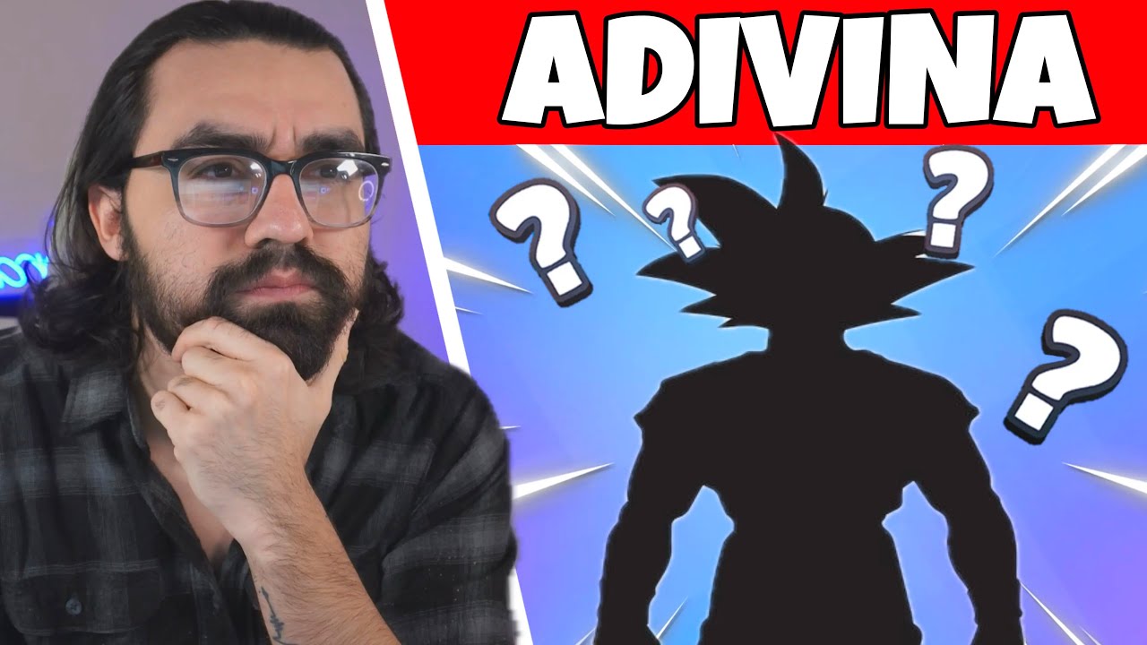 ¿PODRÉ ADIVINAR al PERSONAJE de DBZ SOLO por su SILUETA?!