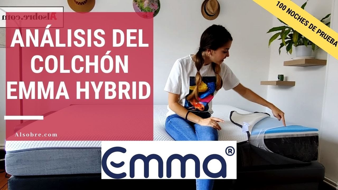 Colchón Emma Hybrid Premium 📦 - Prueba y Opinión