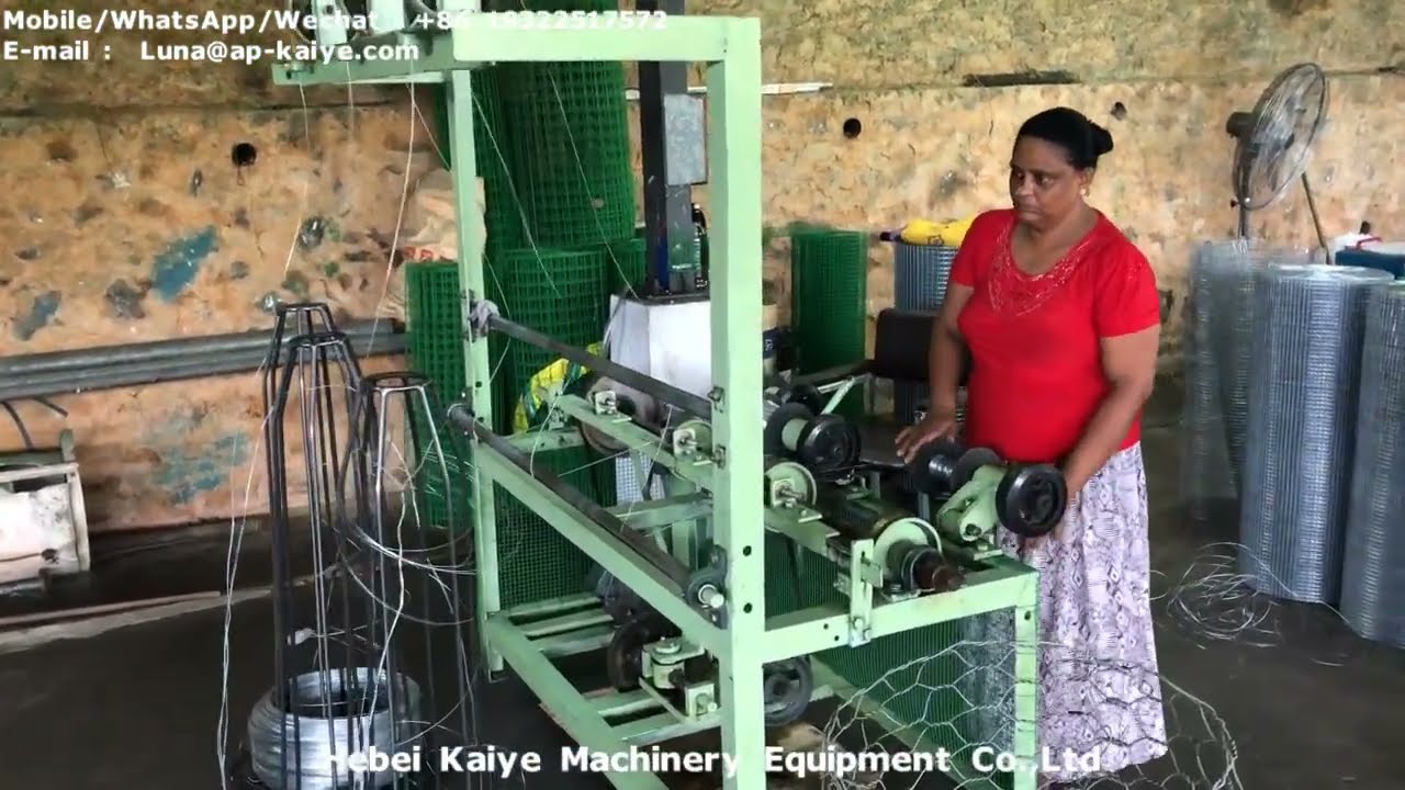 Automatic welded roll mesh machine In Sri Lanka