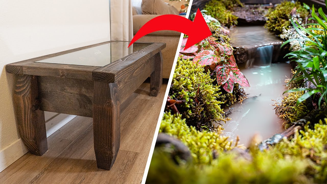 Waterfall in a Coffee Table (Concept)