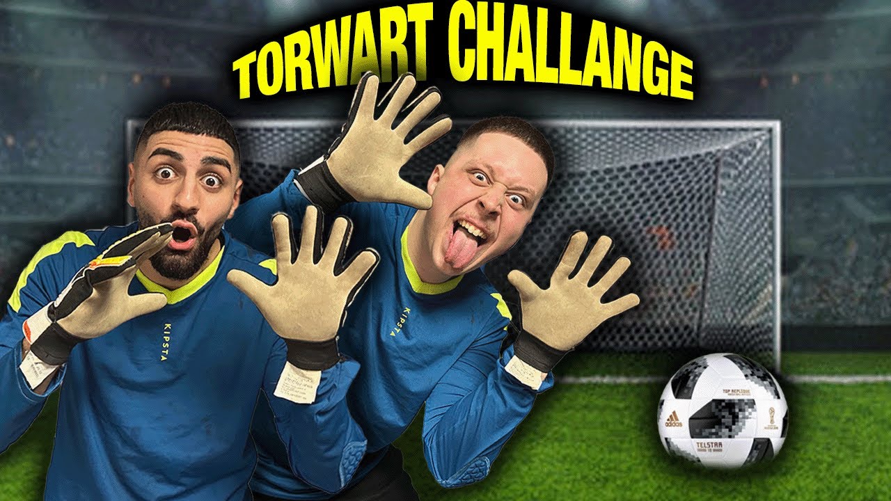 TORWART CHALLENGE im STUDIO | Jordan & Semih