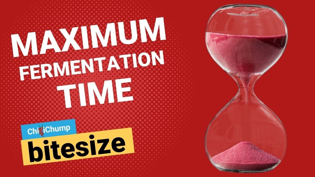 Maximum fermentation time for a lactofermented hot sauce (CCBS Episode 5)