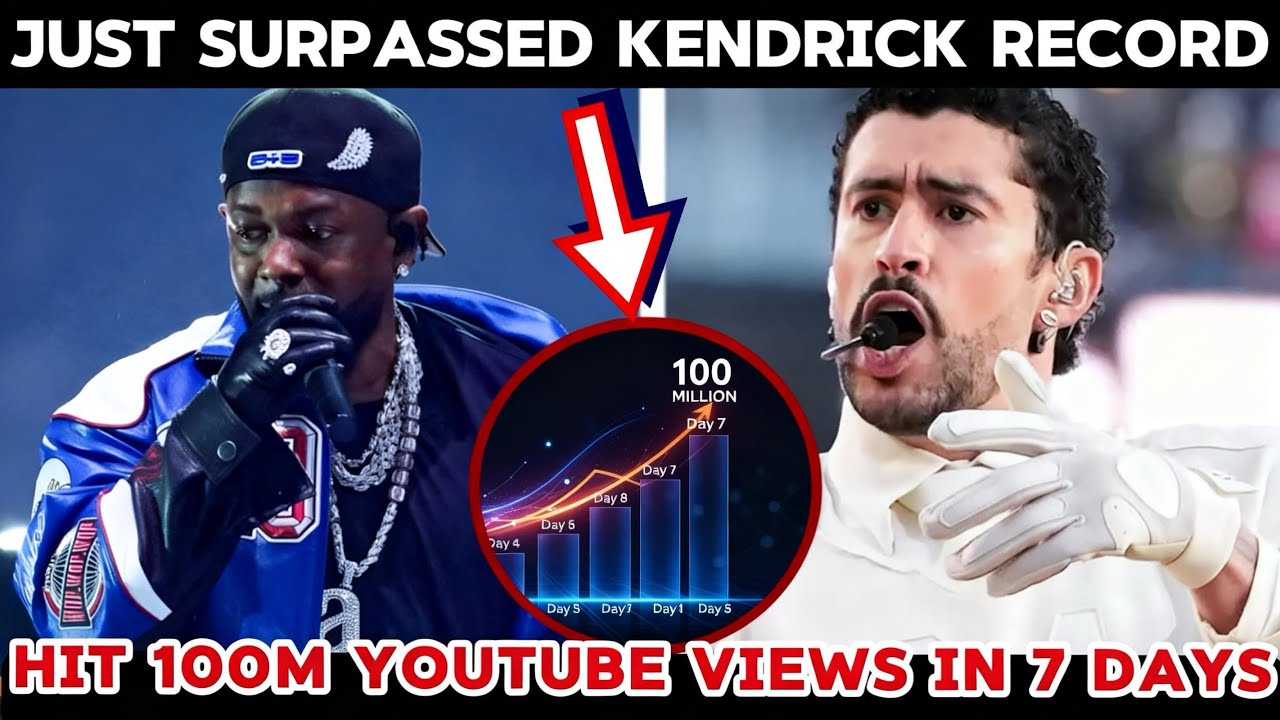 Bad Bunny Hit 100M Views In 7 Days Kendrick Took A YEAR To Get 167M (PROVING HATERS WRONG)