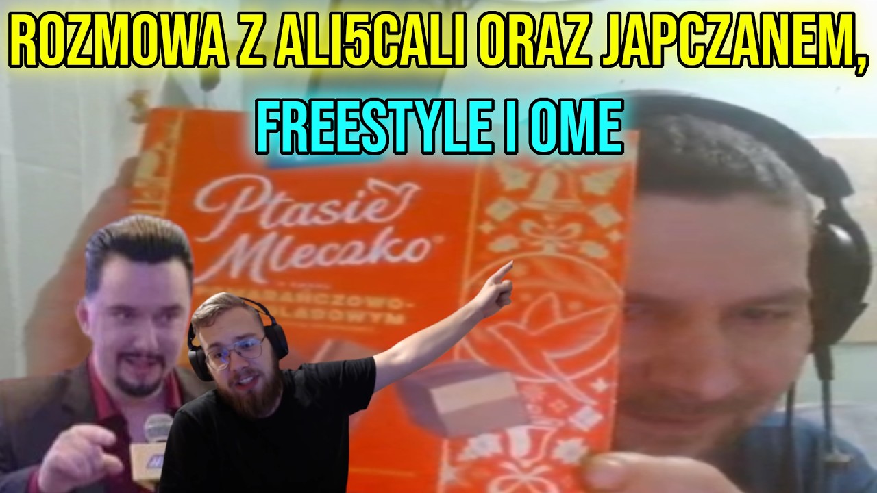 Dawid Jasper ROZMOWA Z ALI5CALI ORAZ JAPCZANEM, FREESTYLE i OME