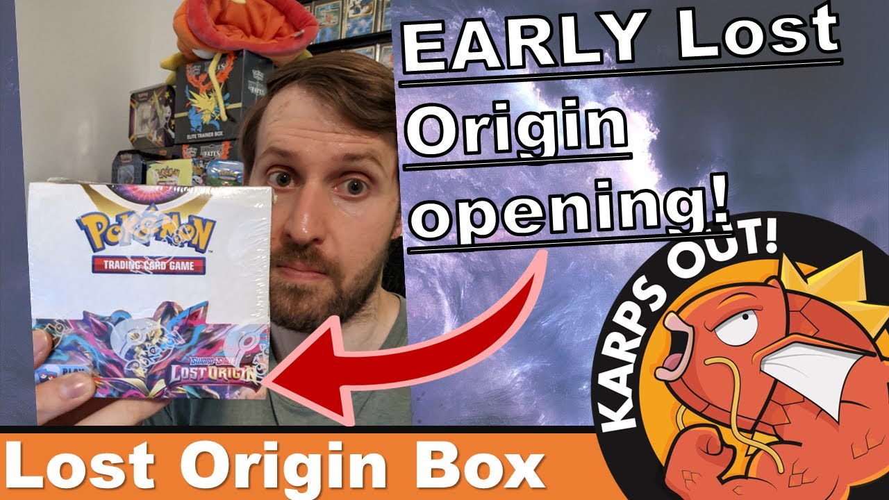 Newest Pok&eacute;mon TCG set EARLY! Lost Origin booster box opening!