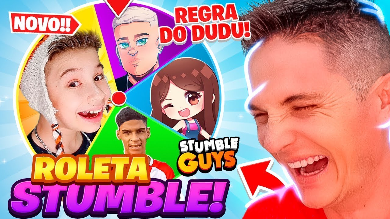 DUDU BETERO É A NOVA REGRA DA ROLETA STUMBLE GUYS🤩