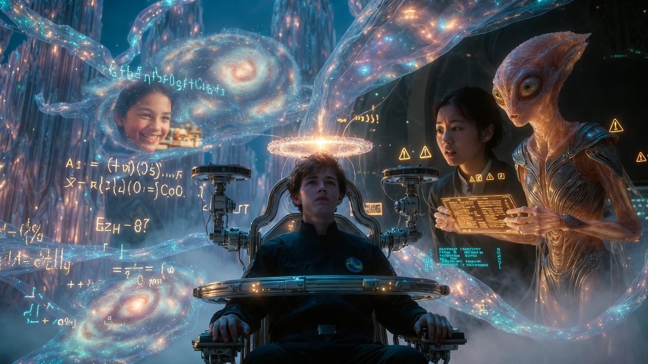The Alien Mind Probe Broke Every Student… Until It Scanned a Human