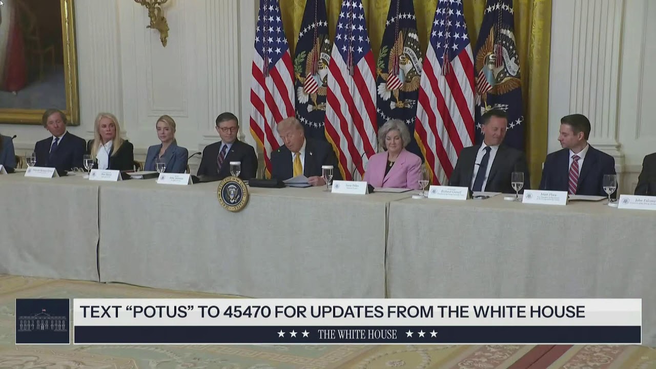 کنفرانس خبری رییس جمهور دونالد ترمپ