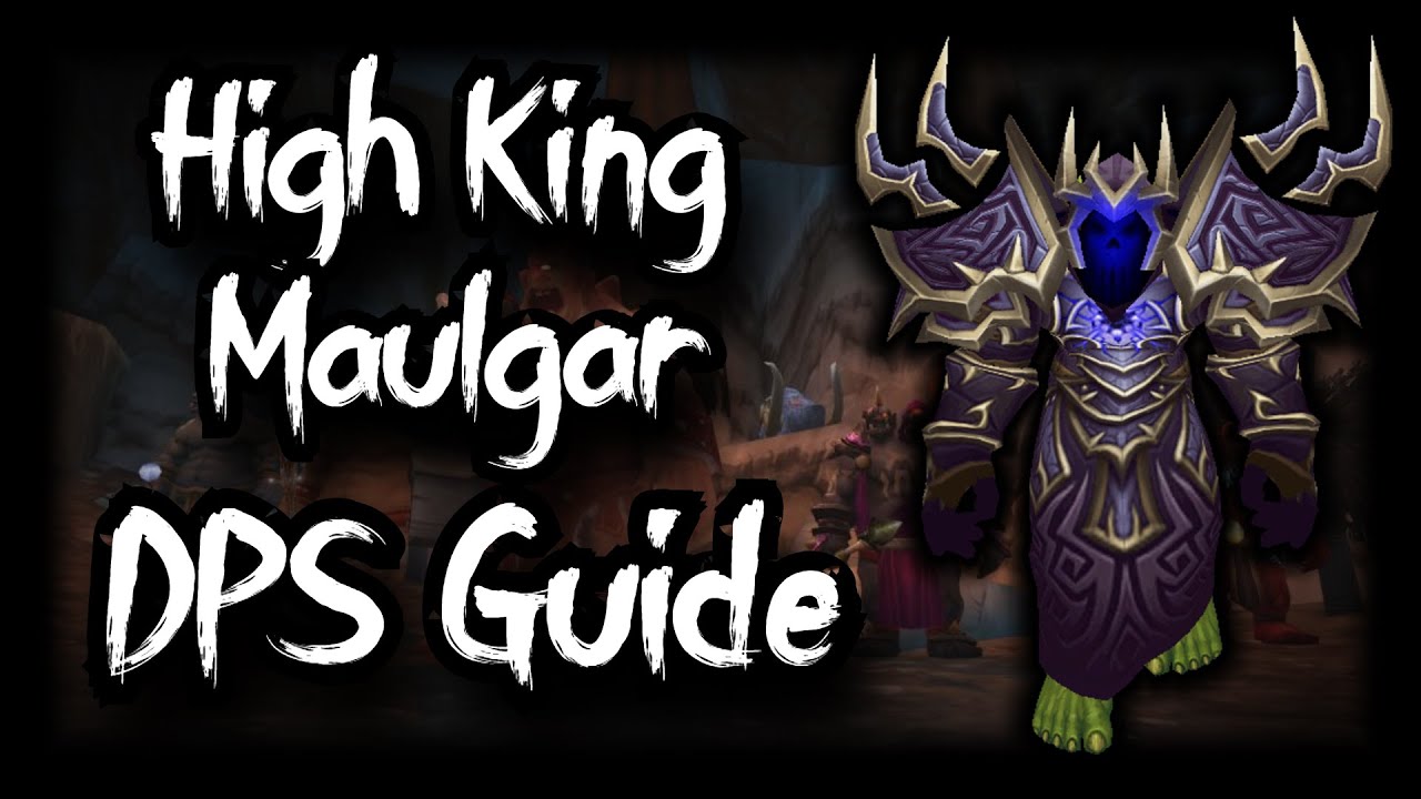 How to DPS as a Warlock on High King Maulgar in TBC Classic Anniversary Parse Guide