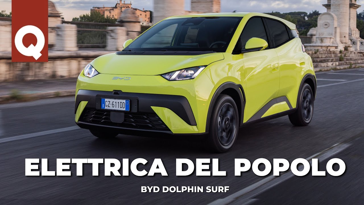 L'elettrica CINESE da città da 500 km di autonomia | BYD Dolphin Surf 2025