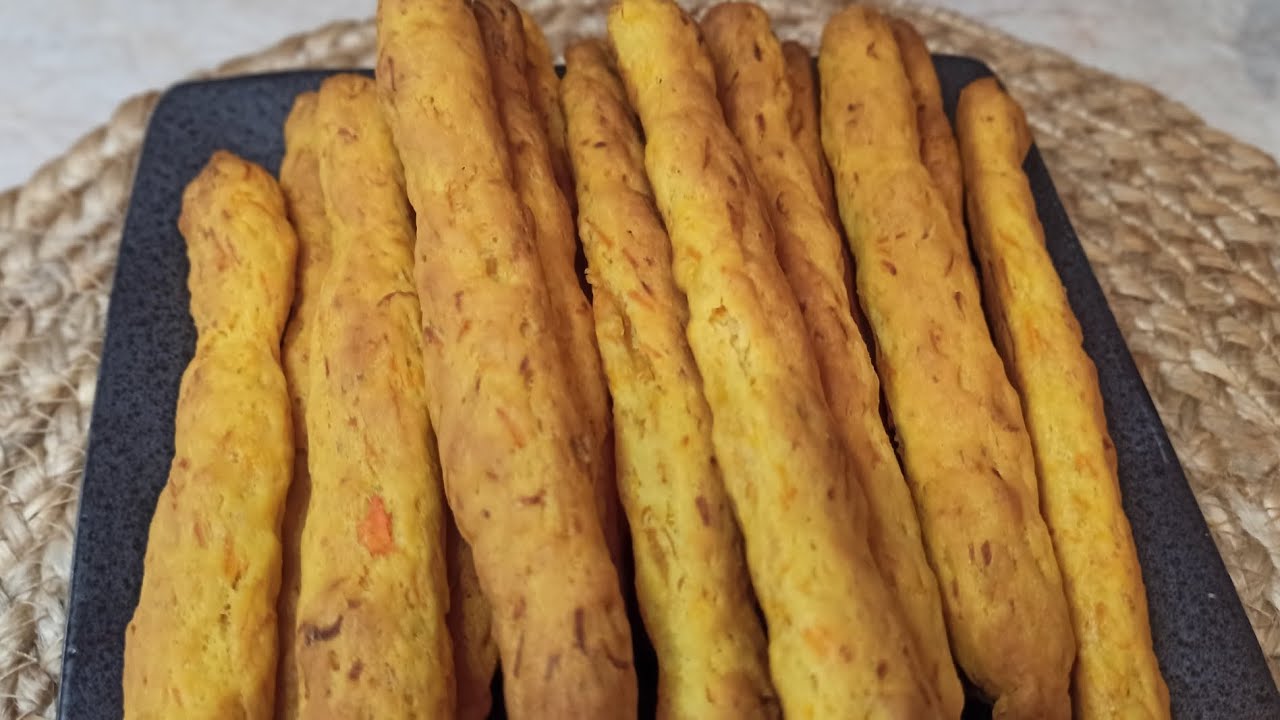 Νηστίσιμα Κριτσινια Καρότου 🥕. Γευστικά καί υγιεινά.