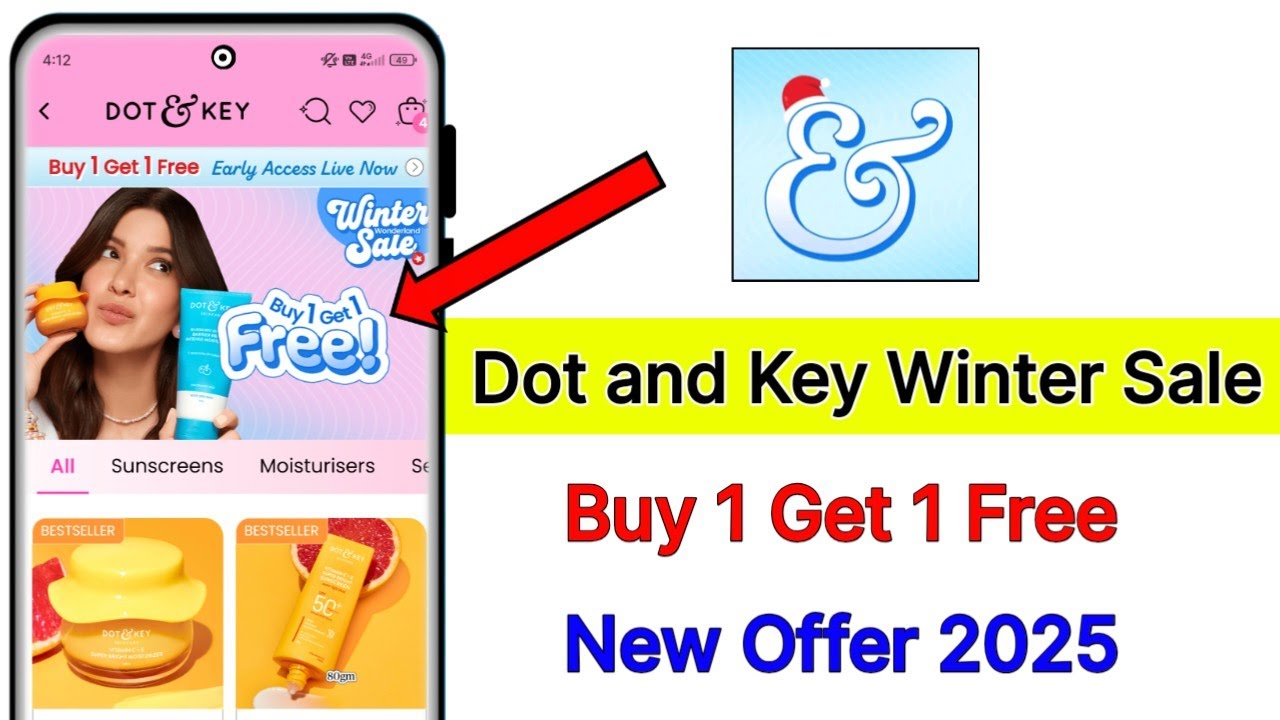 Dot and key buy 1 get 1 free | Dot and key coupon code 2025