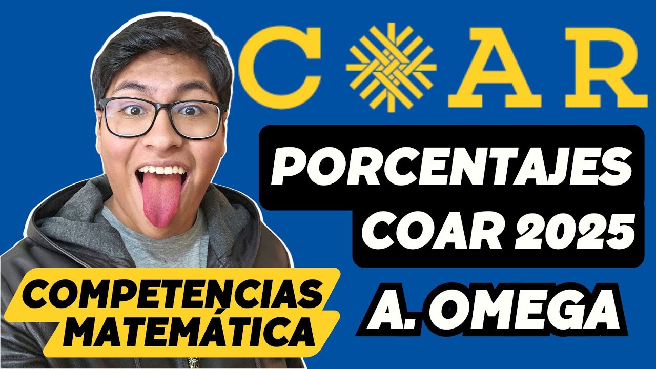 TEMA PORCENTAJES COAR 2025 COMPLETO - CARLOS PINEDA ACADEMIA OMEGA