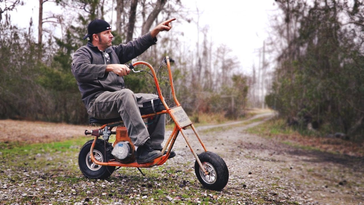 Vintage Mini Bike Transformation!