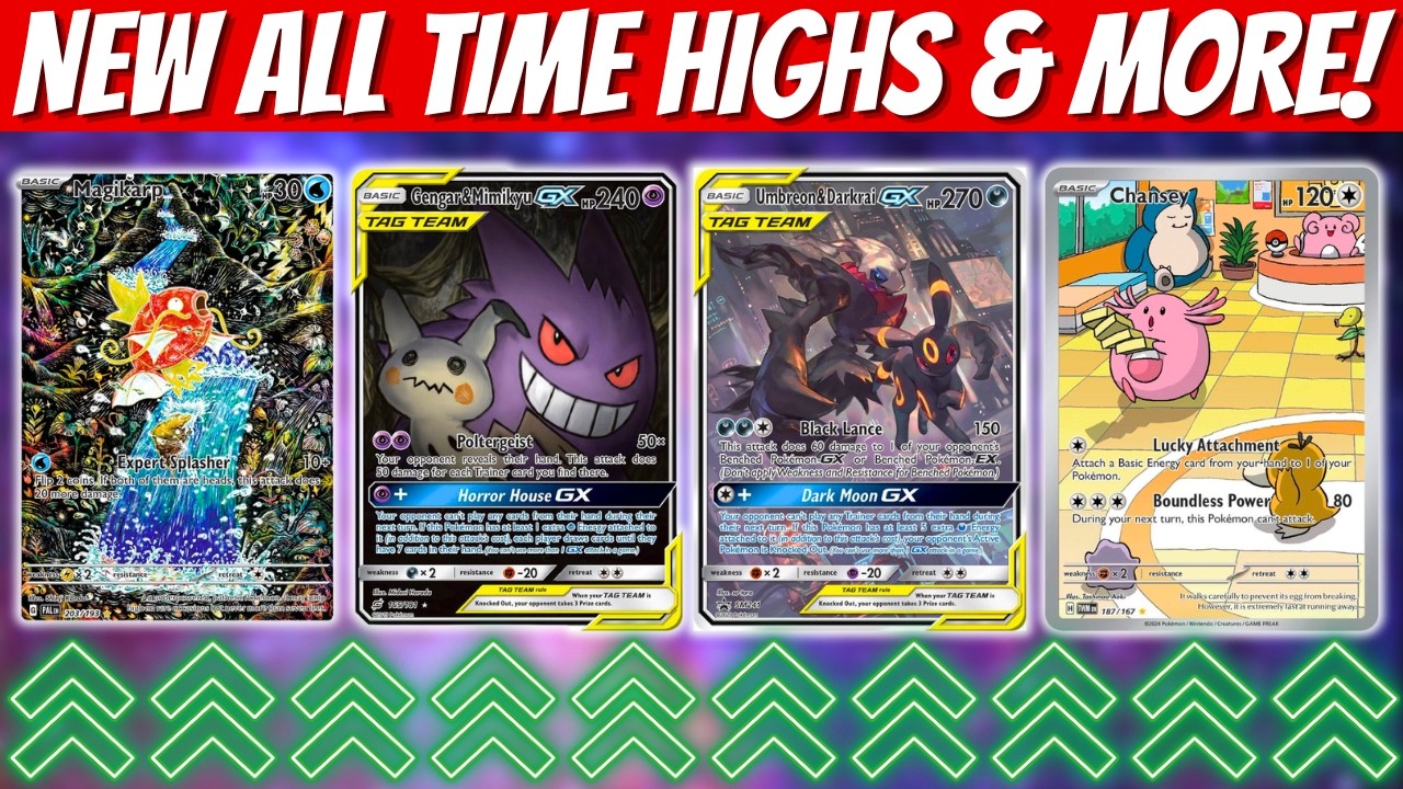You Won't Believe These CRAZY Spikes! Pokemon Market Update