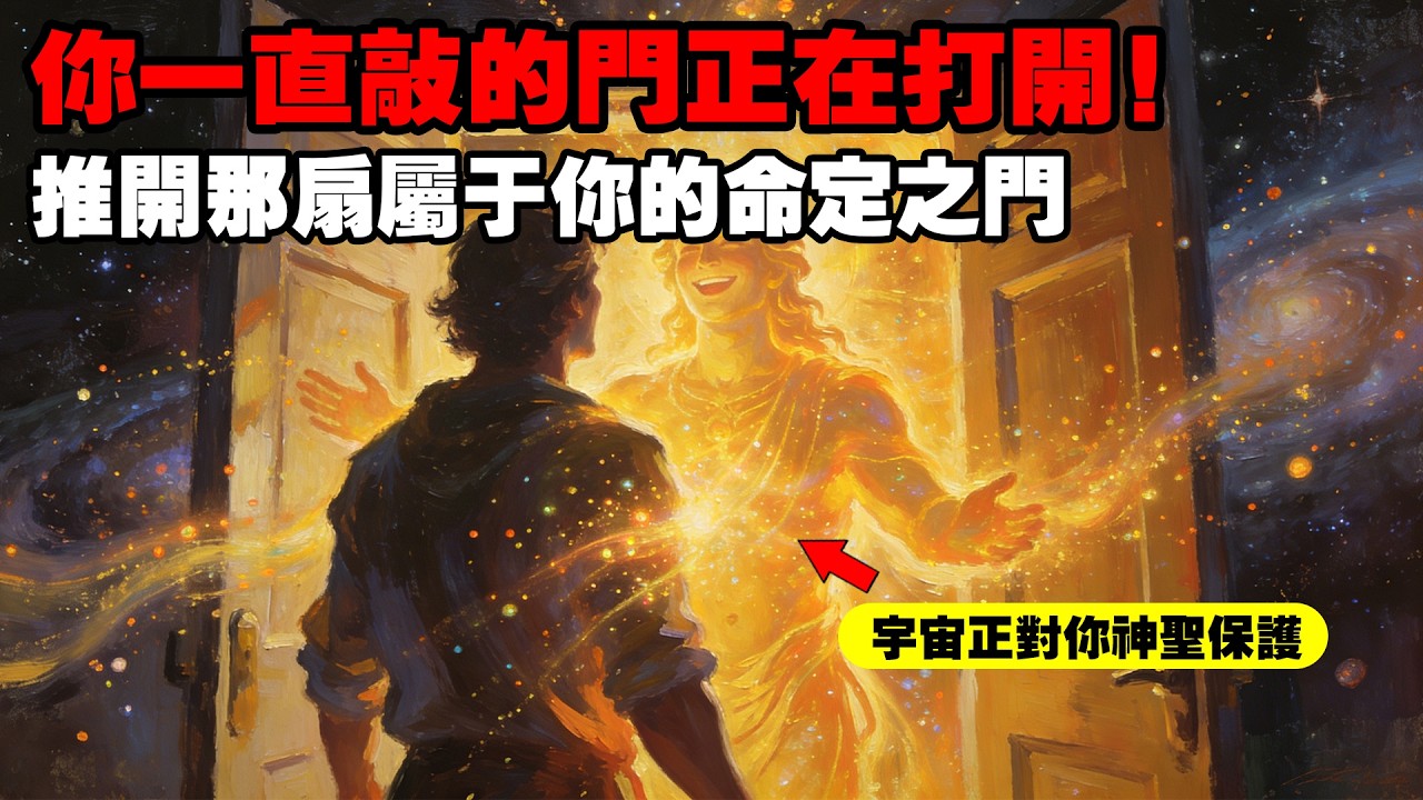 【🔔天選之人】別再用力捶門了！你一直在敲的門正在打開！2026年最大的轉機已現，那是宇宙給你的神聖保護，推開那扇屬於你的&ldquo;命定之門&rdquo;！