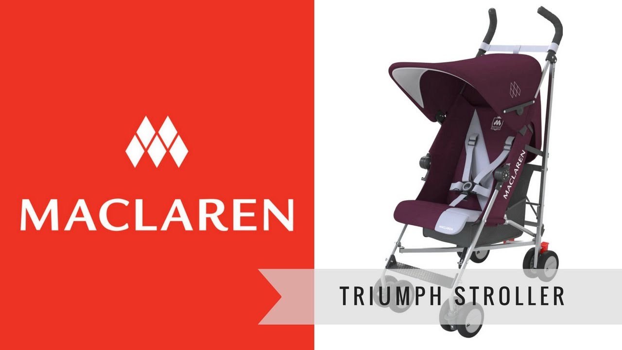 Maclaren Triumph Stroller Features - Direct2Mum