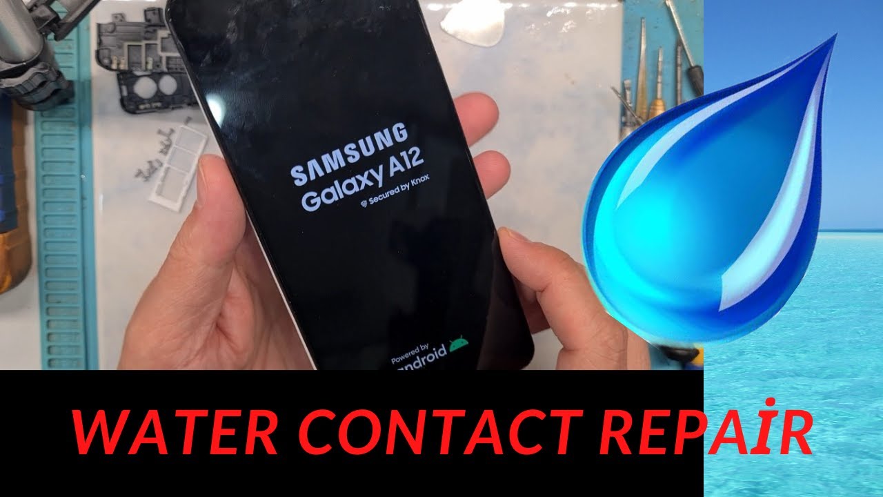 Samsung Galaxy A12 sıvı temas Tamiri